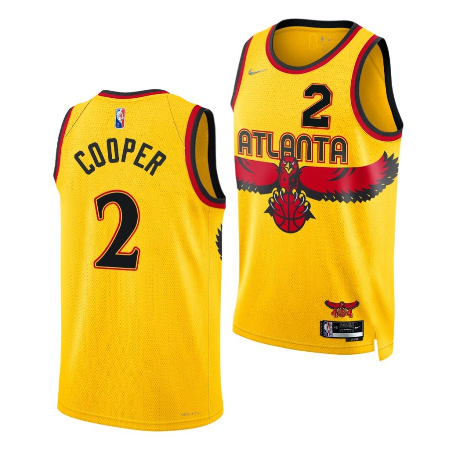 sharife cooper hawks auburn 2021 draft yellow nba 75th city edition men jersey