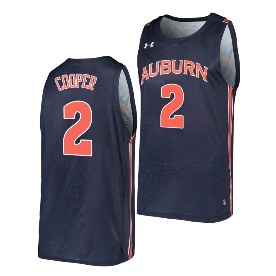 sharife cooper navy 2021 nba top draft auburn tigers jersey