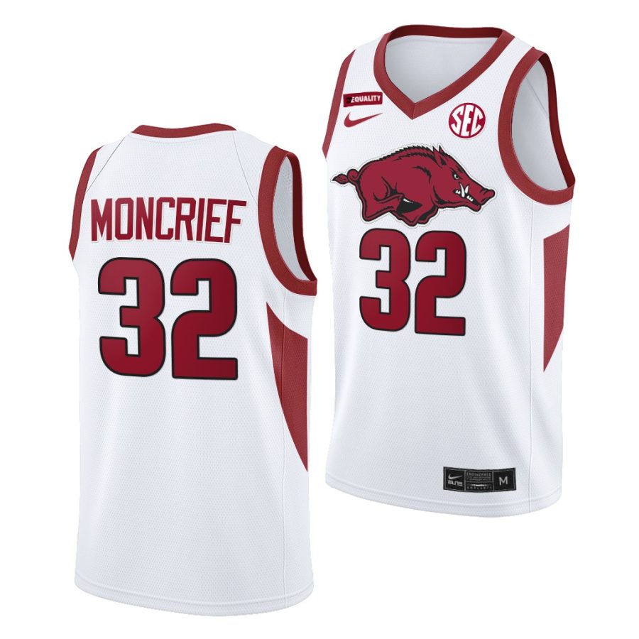 sidney moncrief white equality arkansas razorbacks jersey