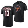 stetson bennett black 2021 state of champions peach t shirts