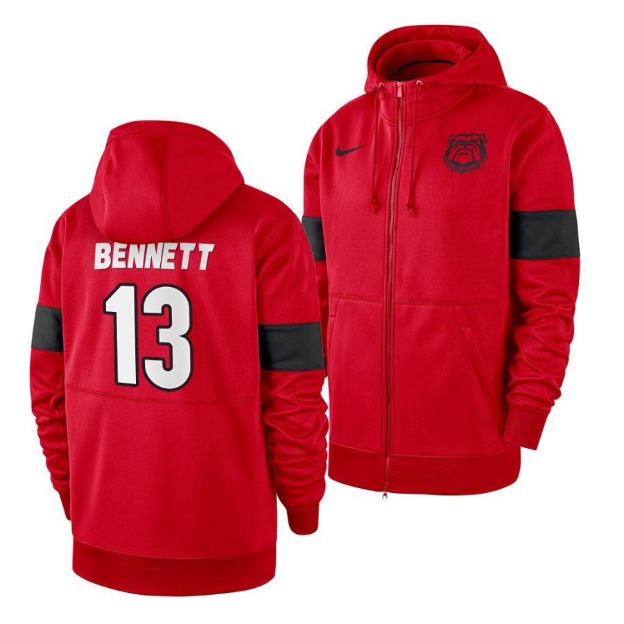 stetson bennett red sideline performance ncaa football jersey