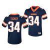 syracuse orange sean tucker navy college football men's jersey