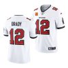 tampa bay buccaneers tom brady white captain limited men jersey