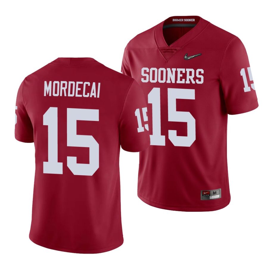 tanner mordecai crimson college football men's jersey