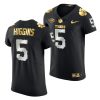 tee higgins black golden edition clemson tigers jersey