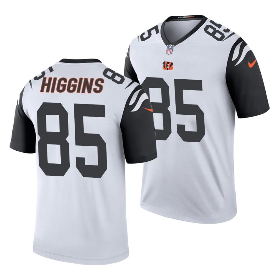 tee higgins gray 2020 nfl draft men's jersey