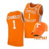 tennessee volunteers kennedy chandler orange retro basketball free hat jersey