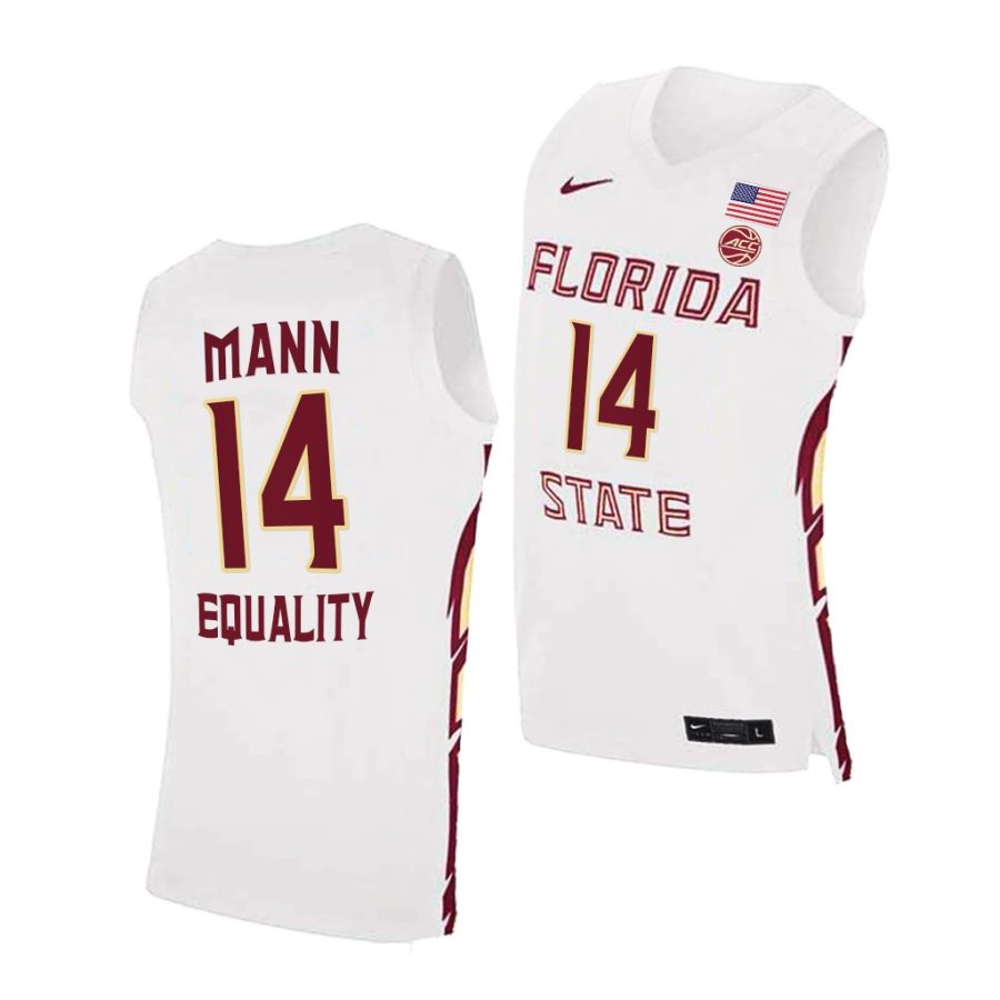 terance mann florida state seminoles college basketball replica jersey