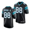 terrace marshall jr. panthers 2021 nfl draft game men's black jersey