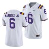 terrace marshall jr. white college football men's jersey