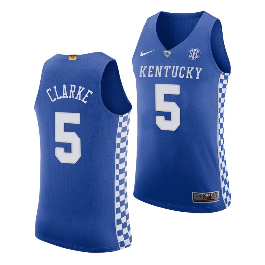 terrence clarke royal rip ncaa star kentucky wildcats jersey