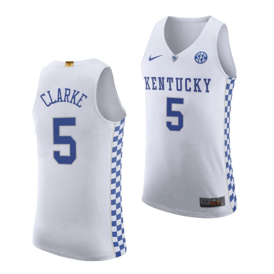 terrence clarke white 2021 nba draft prospect kentucky wildcats jersey