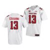 texas tech red raiders erik ezukanma white college football men's jersey