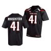 texas tech red raiders jacob morgenstern black college football men's jersey