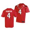 texas tech red raiders sarodorick thompson red college football men's jersey