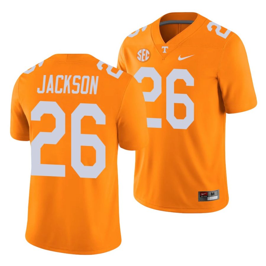 theo jackson orange college football tennessee volunteers jersey