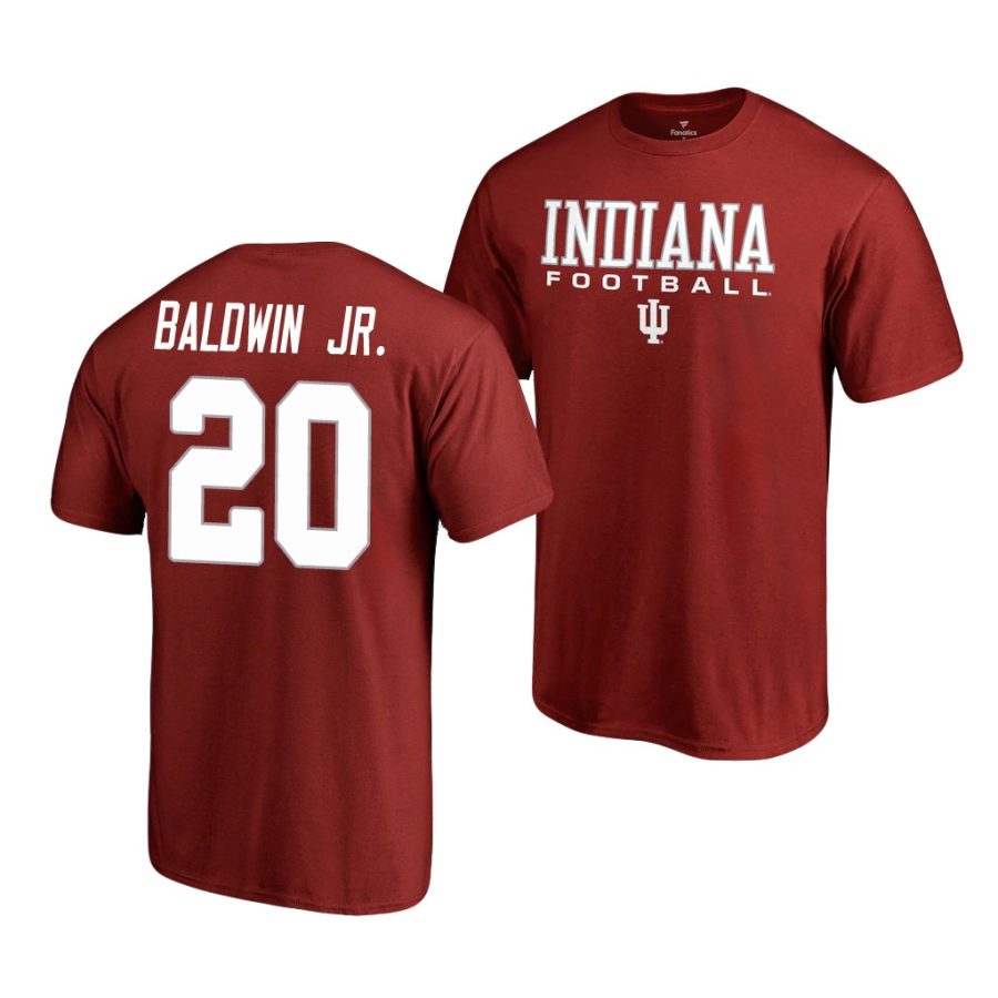 tim baldwin jr. crimson college football name & number jersey