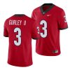 todd gurley ii red college football men's jersey