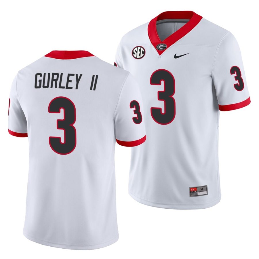 todd gurley ii white away men's jersey