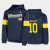 tom brady maize colorblock performance nfl hoodie