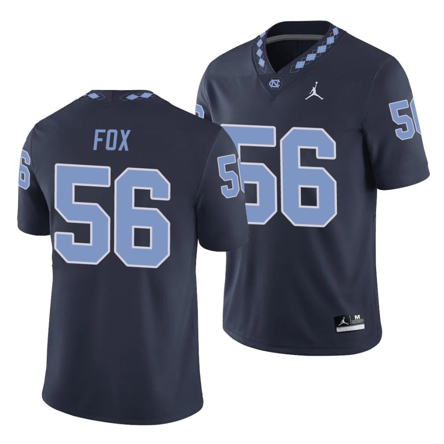 tomari fox navy college football men's jersey