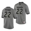 toren pittman gray college football men's jersey