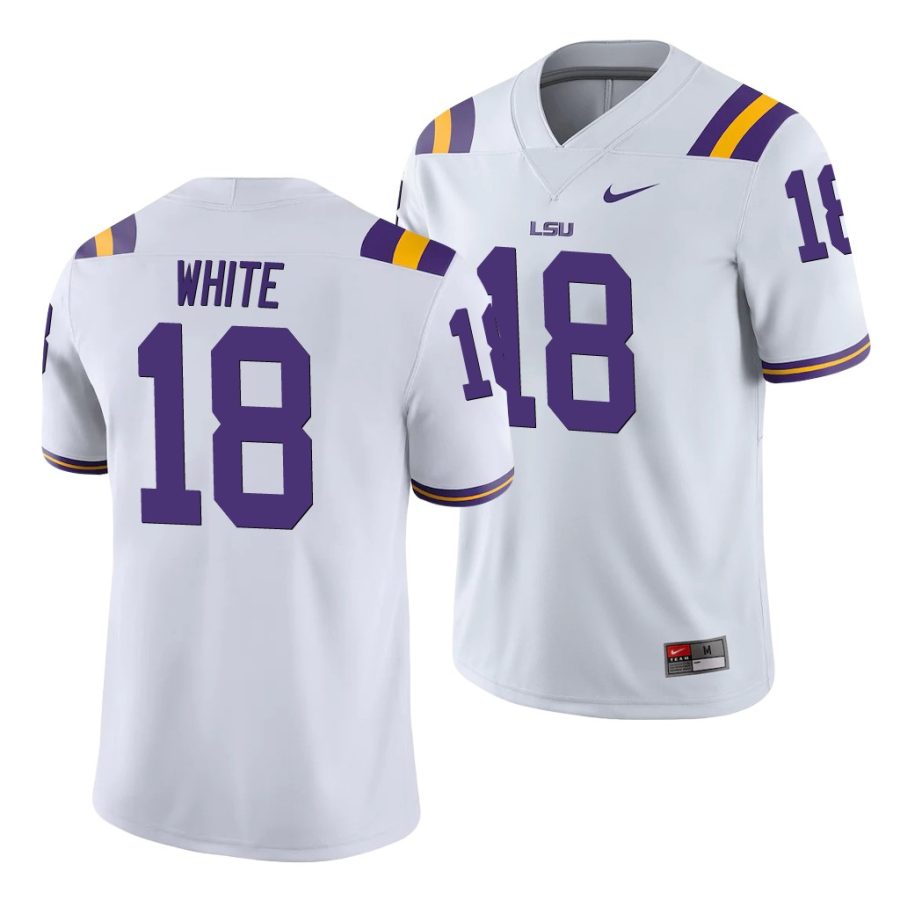 tre'davious white white college football men's jersey