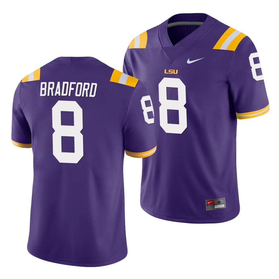 tre bradford purple game men's jersey