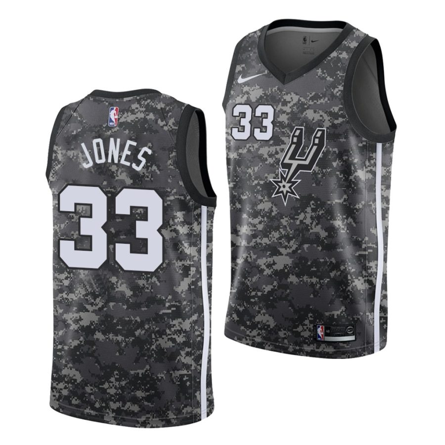 tre jones spurs city 2020 nba draft 2020 21 black jersey