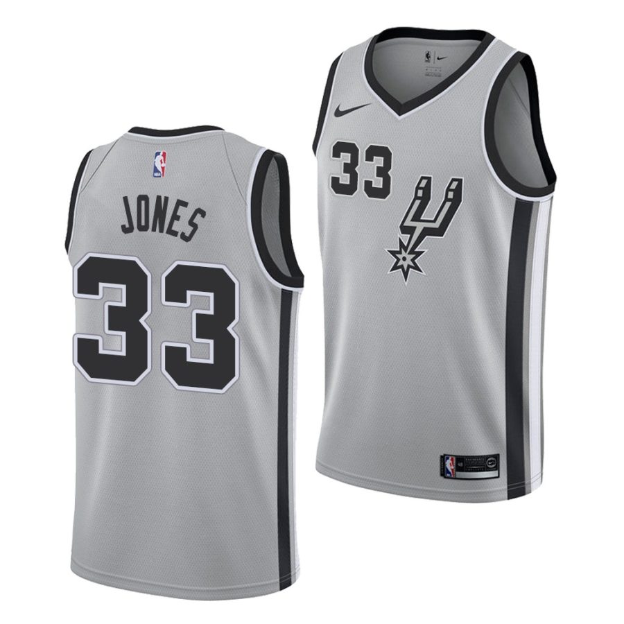 tre jones spurs statement 2020 nba draft 2020 21 sliver jersey