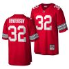 treveyon henderson ohio state buckeyes throwback 2021 22 jersey