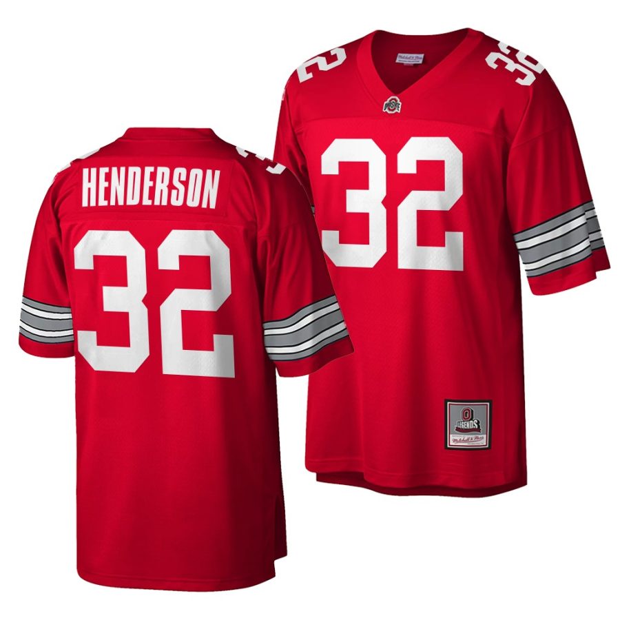 treveyon henderson ohio state buckeyes throwback 2021 22 jersey