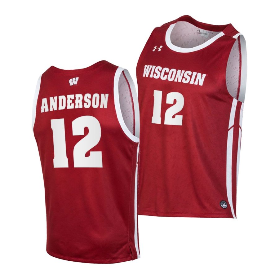 trevor anderson red replica men jersey