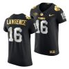 trevor lawrence black golden edition clemson tigers jersey