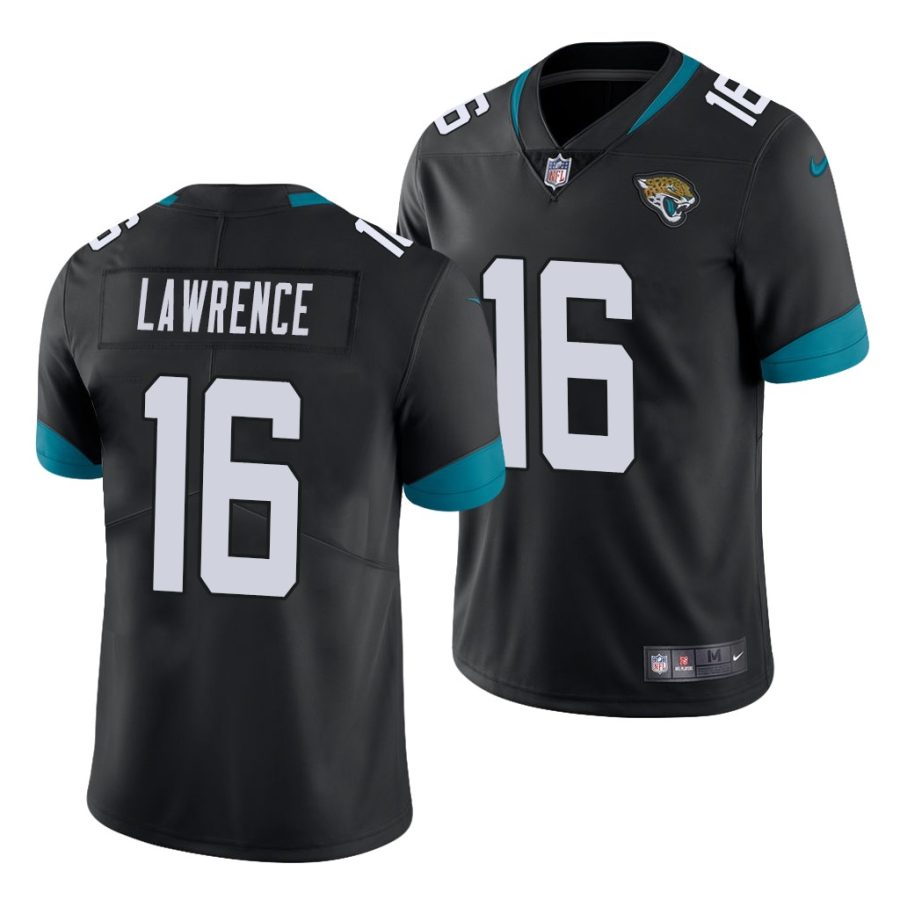 trevor lawrence jaguars 2021 nfl draft limited men's black jersey