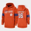 trevor lawrence orange 2019 sideline therma fit college football jersey