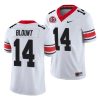 trey blount white college football men's jersey