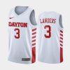 trey landers white college basketball men's jersey