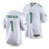 tua tagovailoa white 2020 nfl draft men's jersey 0