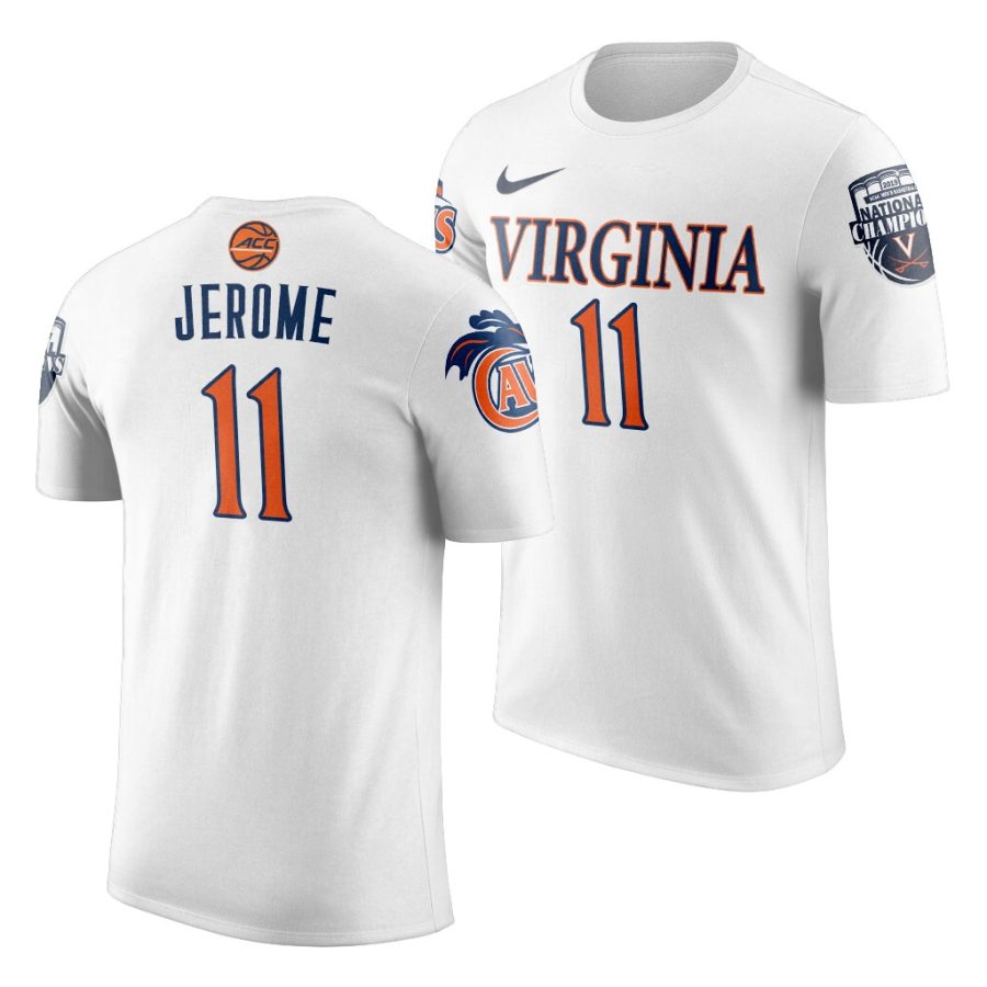 ty jerome white final four champions ncaa basketball t shirt