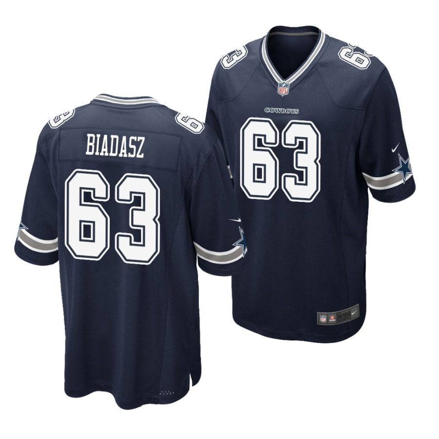 tyler biadasz navy 2020 nfl draft men's jersey 2