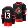 tyler boucher senators home red 2021 nhl draft men jersey