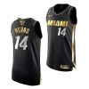 tyler herro heat black golden edition jersey