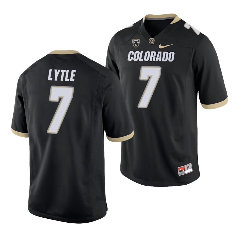 tyler lytle black college football men's jersey