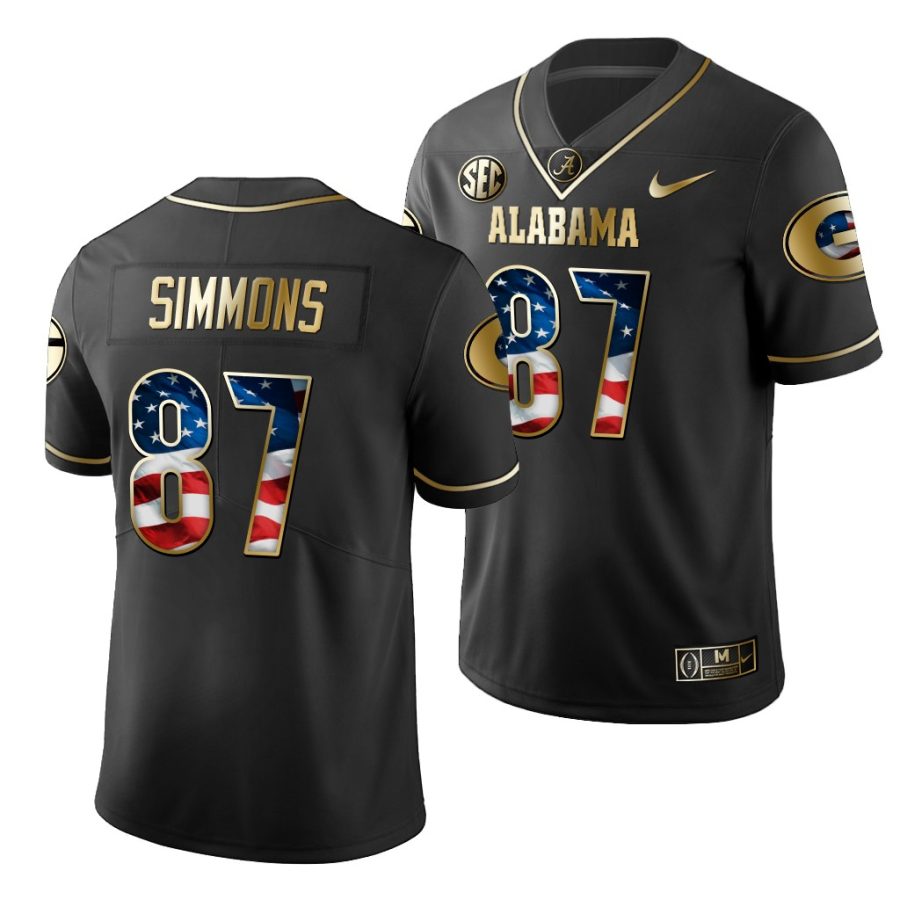 tyler simmons black stars and stripes men's jersey