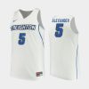 tyshon alexander white replica men's jersey