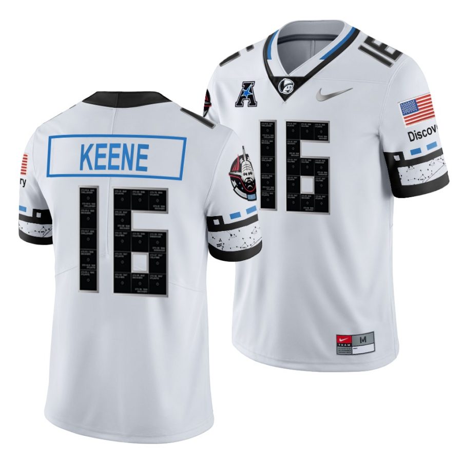 ucf knights mikey keene white space game men jersey