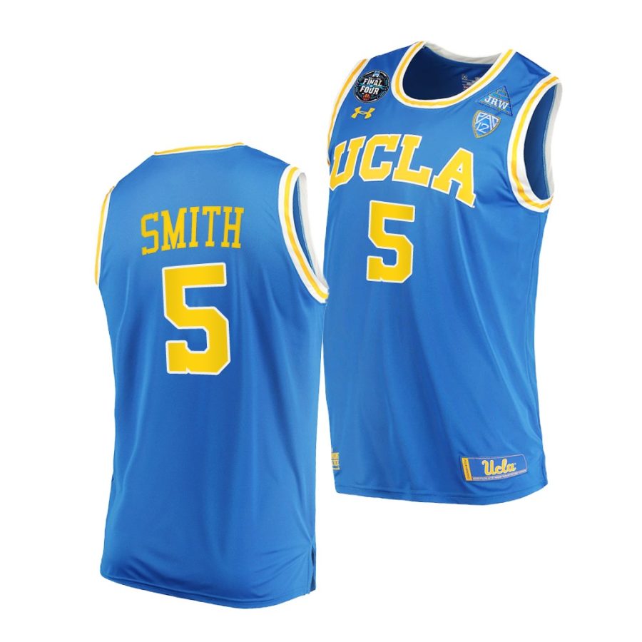 ucla bruins chris smith 2021 march madness final four pac 12 blue jersey