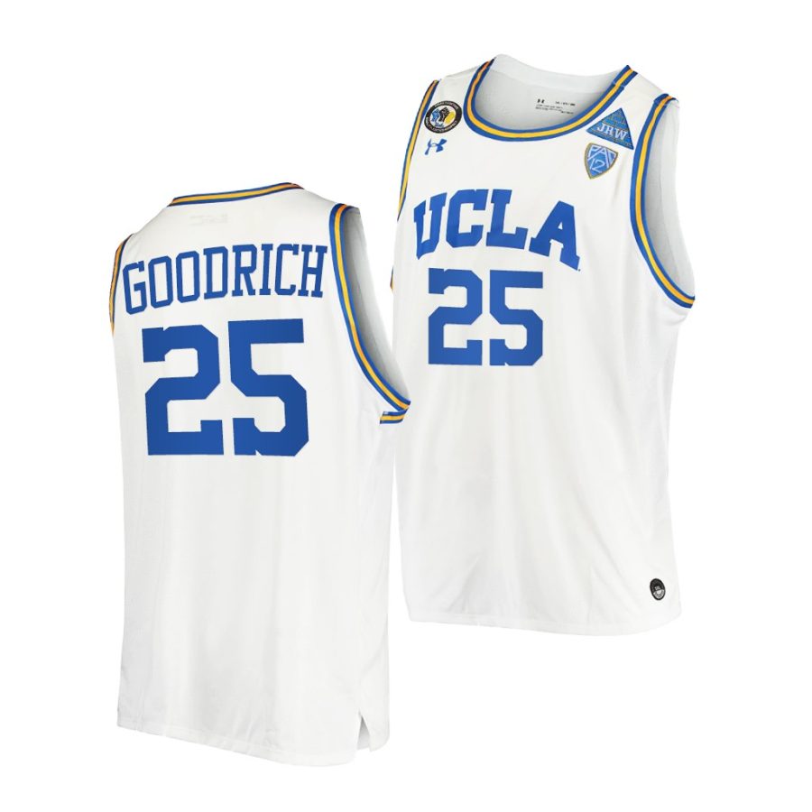 ucla bruins gail goodrich college basketball stand together white jersey