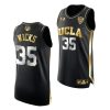 ucla bruins sidney wicks golden edition march madness pac 12 black jersey